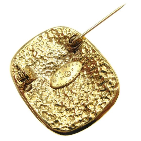 Chanel Brooch Pin Gold 94P - Picture 3 of 4